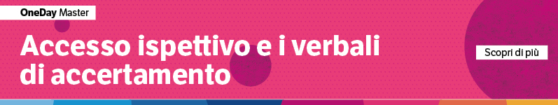 Accesso ispettivo e i verbali di accertamento