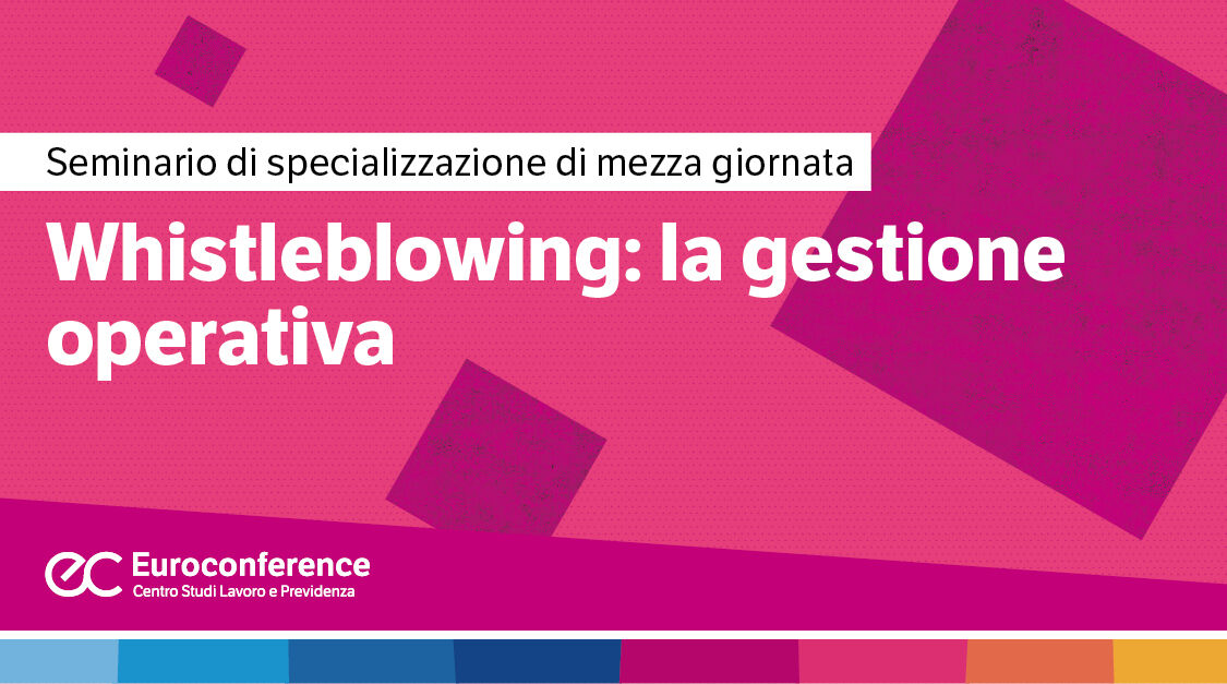 Whistleblowing: la gestione operativa